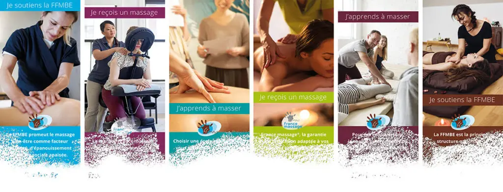 Visuel utiliser en arrière plan pour salon France Massage - FFMBE