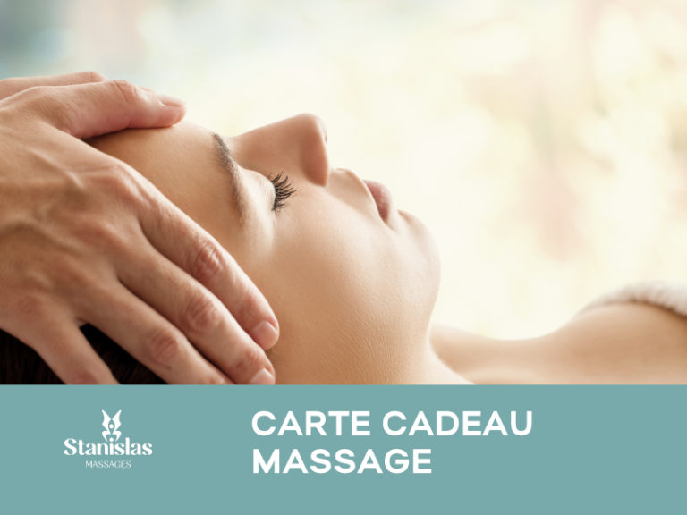 Bon cadeau massage