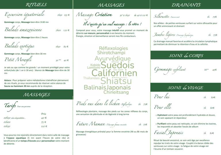 La Jungle 2025 verso brochure print 768x540