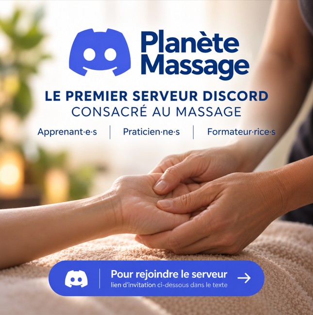Discord Planete Massage web